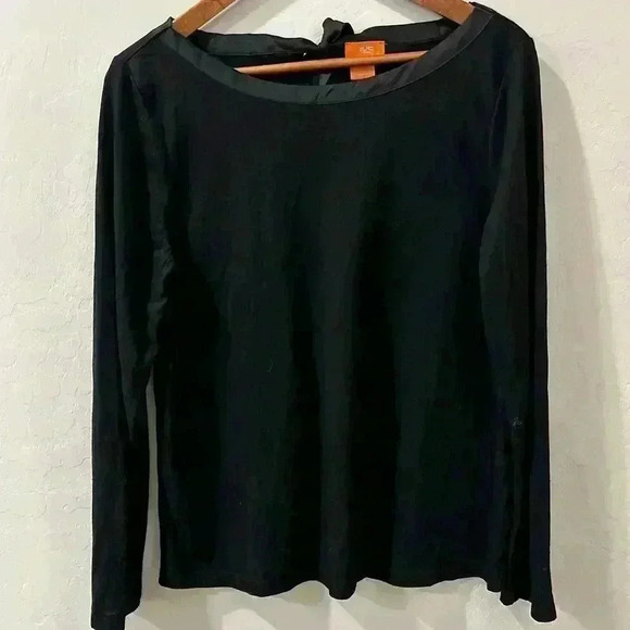 Joe Fresh blouse with ribbon tie back closure size xl - Picture 1 of 5